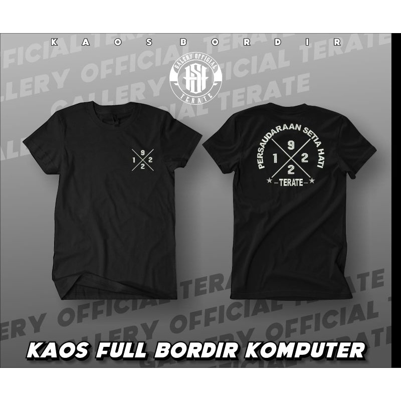 KAOS BORDIR PSHT TERBARU || KAOS BORDIR PSHT NEW DESAIN || KAOS BORDIR PSHT DISTRO || KAOS BORDIR PS