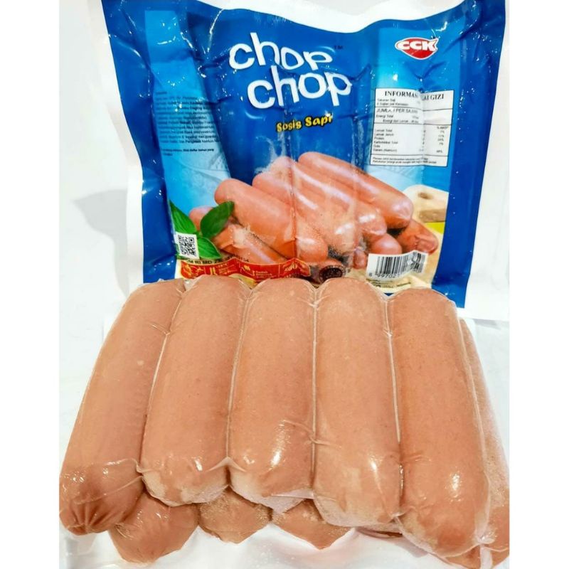 

Chop Chop Sosis Bakar Sapi Mini isi 12