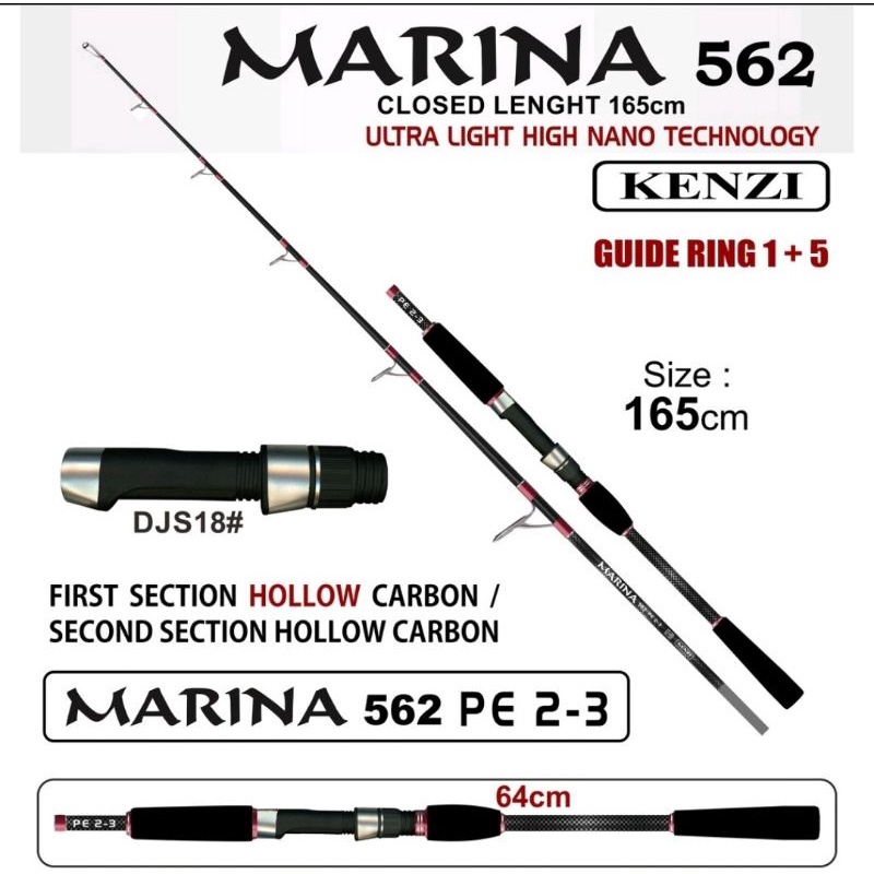 JORAN JIGGING KENZI MARINA 562 PE 2-4