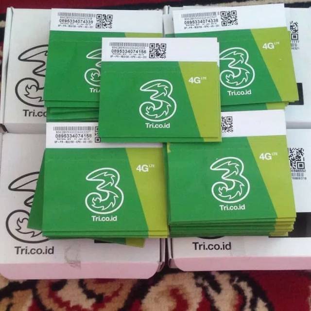 Kartu perdana tri kpk