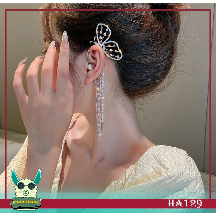 Bride Wedding Hair Accessories / Hairpiece / Earpiece - HA129