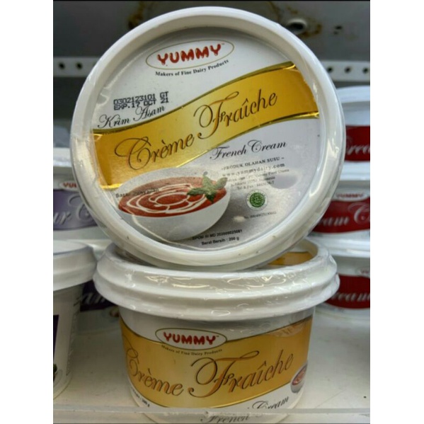 

Cream fraiche yummy 200g