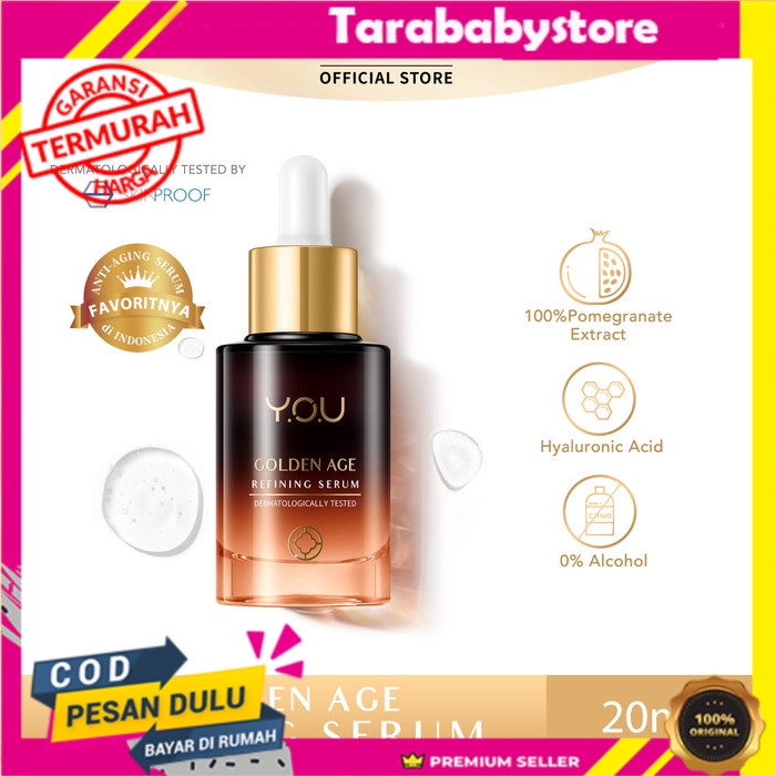 YOU Golden Age Refining Serum 20gr [Skin- Renewal Activator] TARABABYSTORE