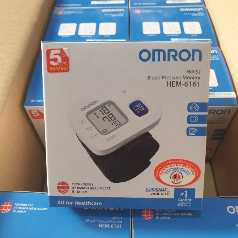 Tensimeter Digital Omron Hem 6161 Alat Tensi Darah Digital Tensi Digital Omron Tensimeter