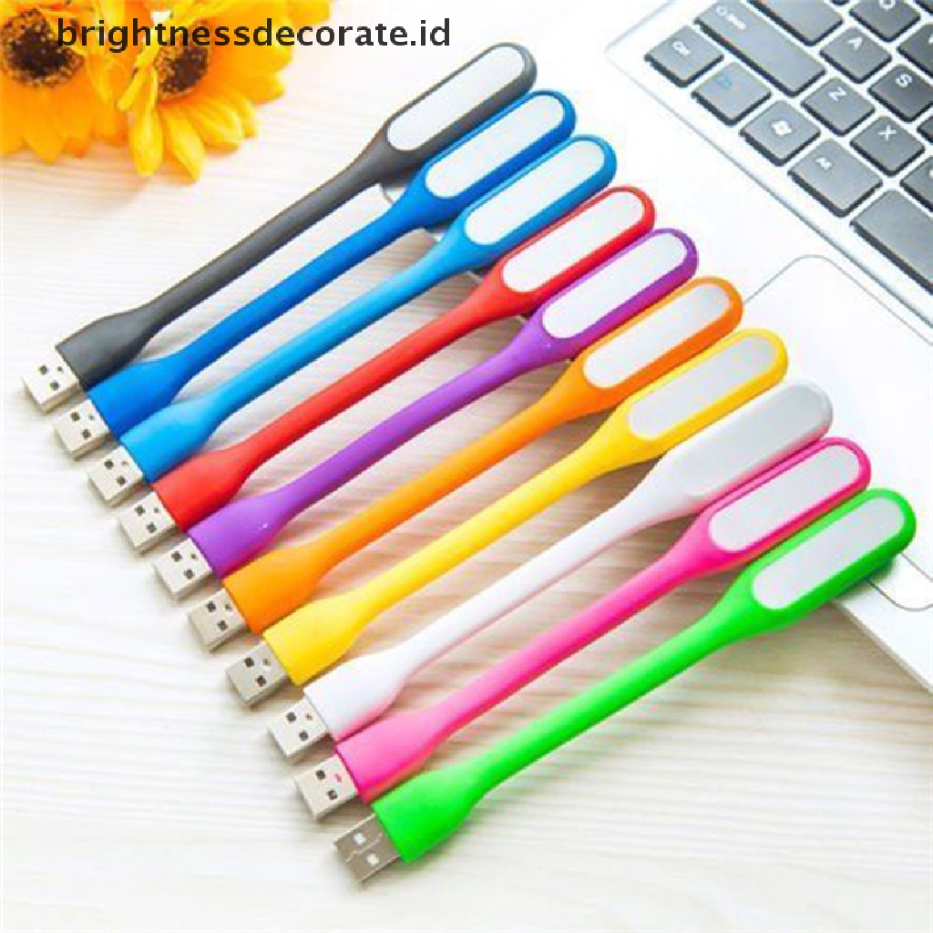 [birth] New Flexible Mini USB LED Light Lamp For Computer Notebook Laptop PC Reading Bright [ID]