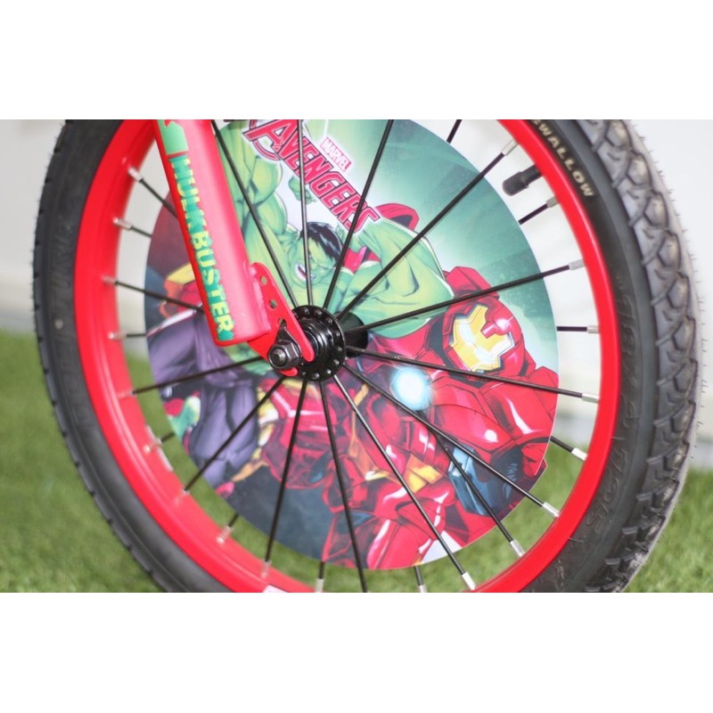 Sepeda Anak BMX Element Hulk Buster Avengers Official License Marvel SNI Cowok Avengers Garansi mini-5