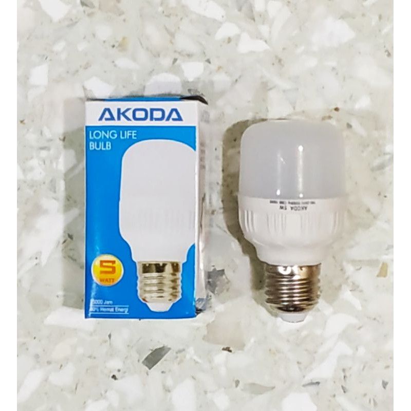 Lampu akoda led 5 watt long life bulb