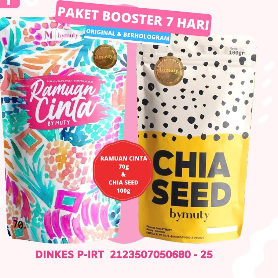 

Flash Sale RAMUAN CINTA BY MUTY - Paket Booster PEMULA 70gr AGEN RESMI