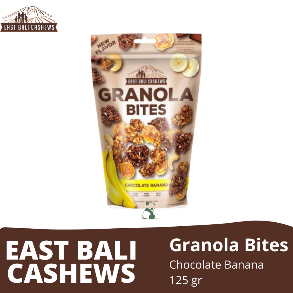 

East Bali Cashew - Granola Bites Chocolate Banana 125 gr