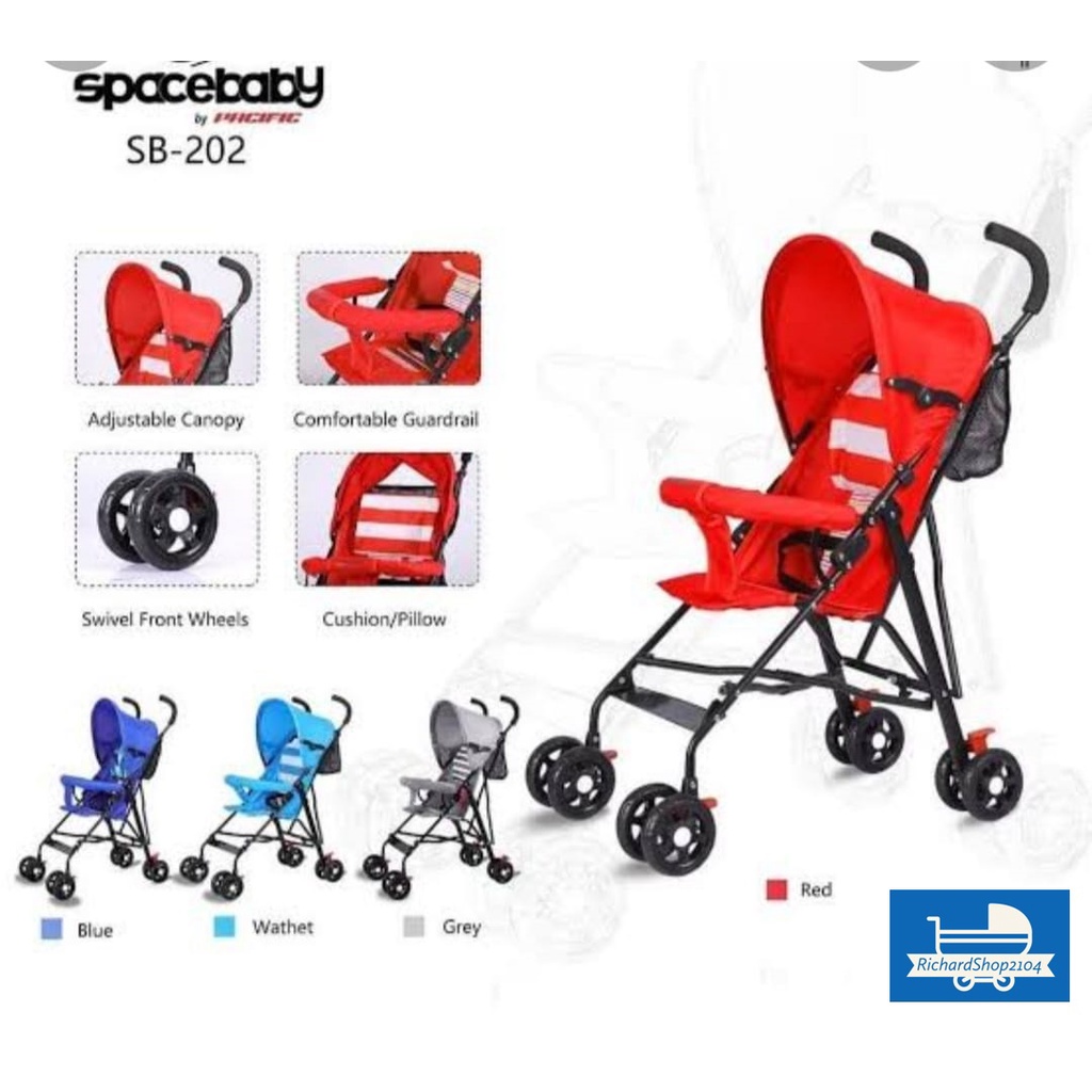 Spacebaby Stroller 202 kereta dorong bayi