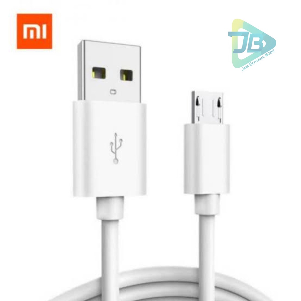 Kabel cable data ori cabutan nonpack Xiaomi Fast Charging Micro USB Putih ORIGINAL 100% JB5793