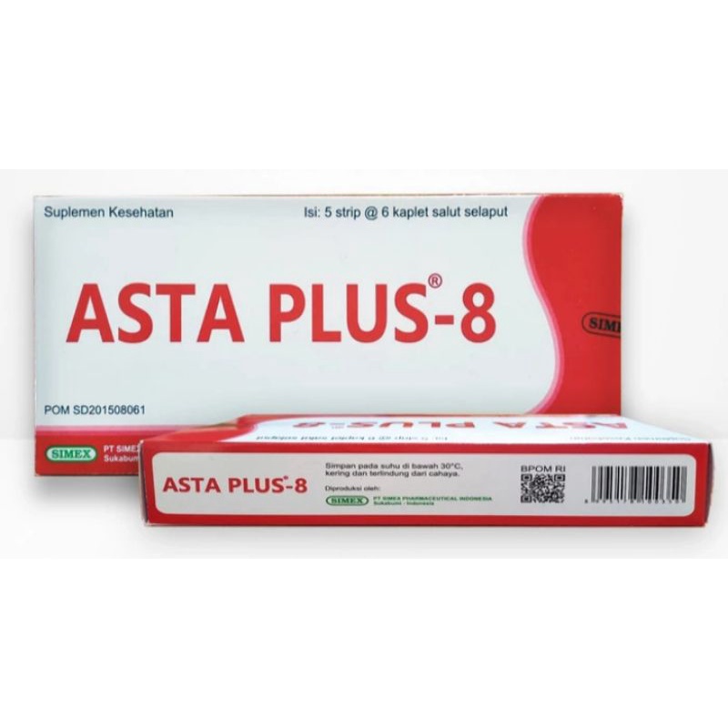 Asta plus 8 box 30 kaplet