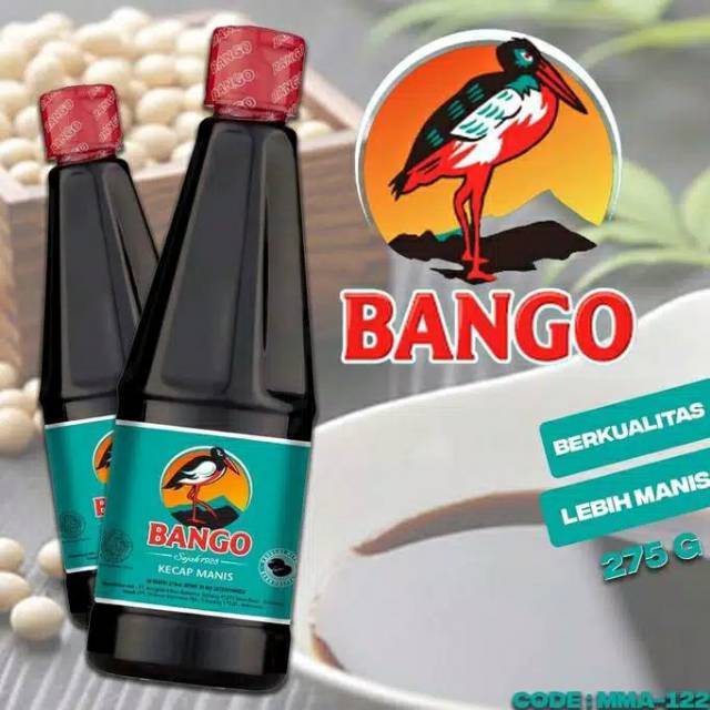 

Kecap bango botol 275ml