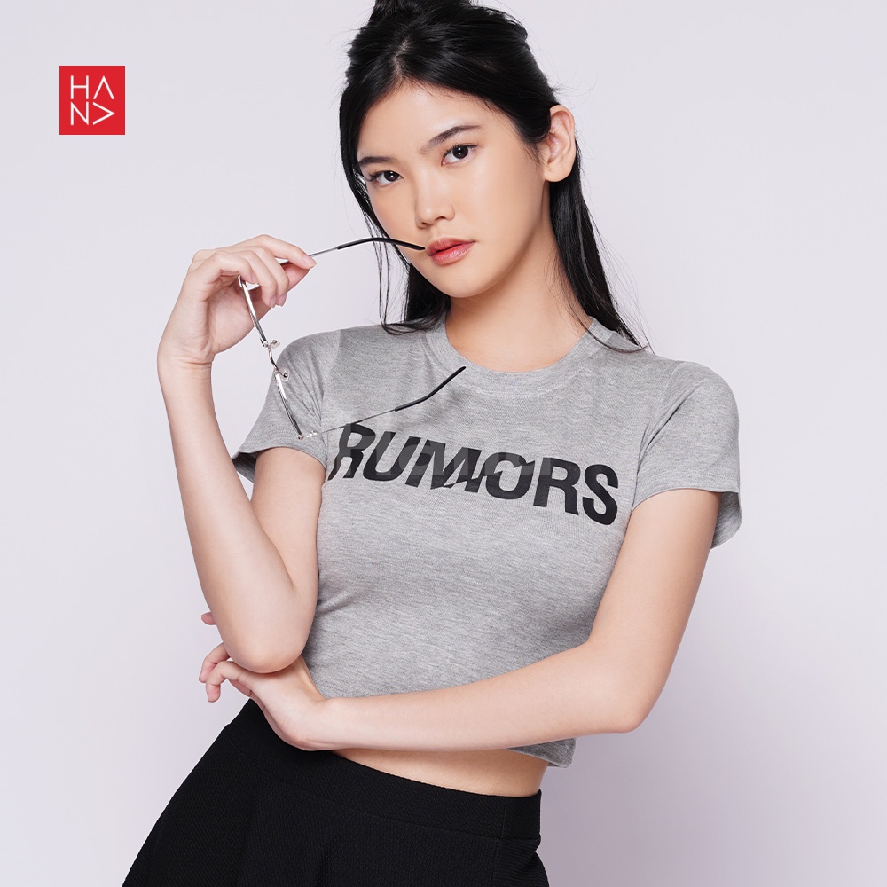 Hana Fashion - Rumors T-Shirt - Kaos Lengan Pendek Wanita - TS245