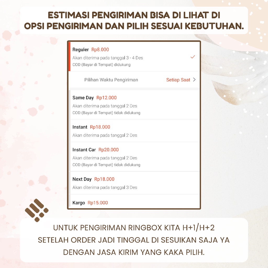MAHAR PERNIKAHAN BINGKAI FALISHA 3