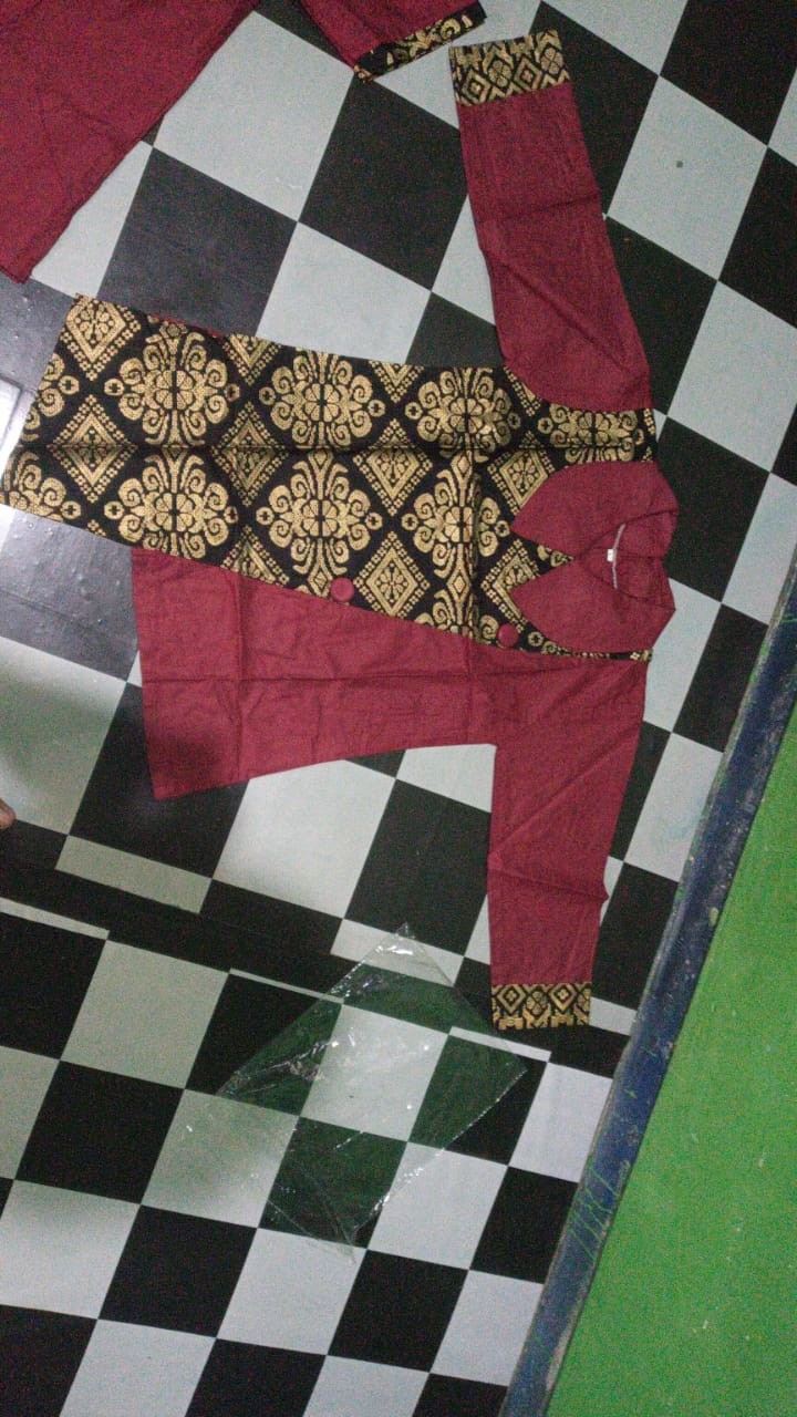 Rama Shinta Couple - Melani Set Couple Lilit Rovella Batik Couple Modern