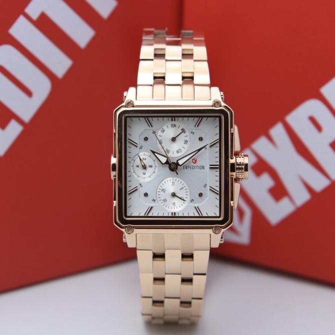 [ ORIGINAL ] Jam Tangan Wanita EXPEDITION 6618 E 6618 BF Rantai barang ada