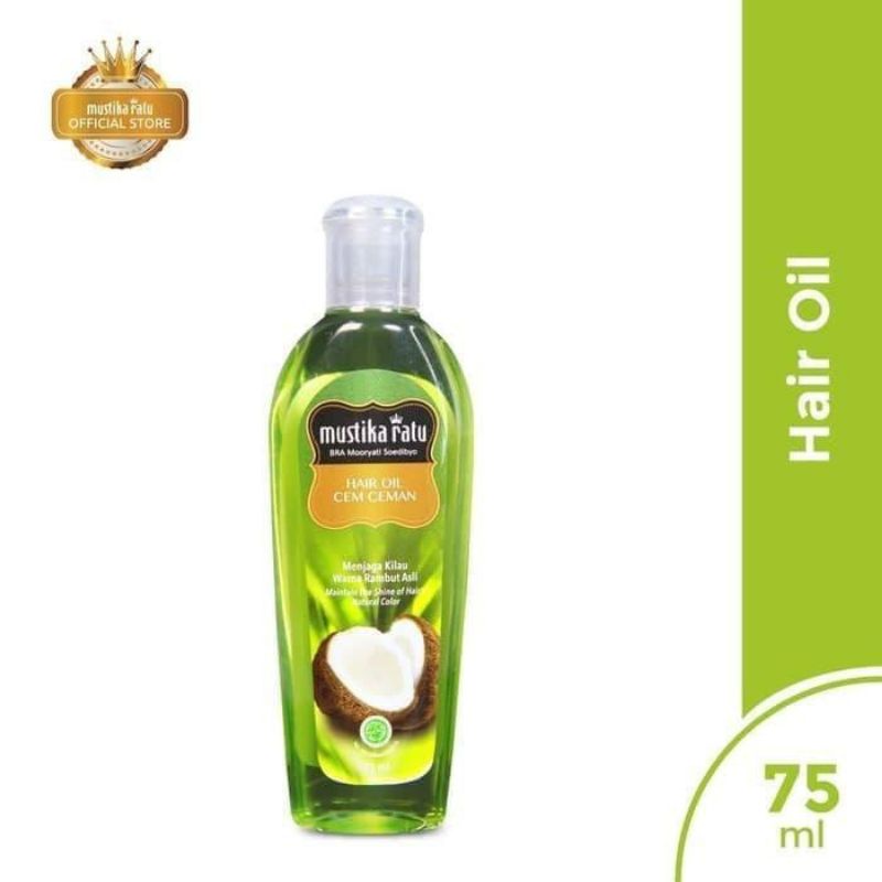 MUSTIKA RATU Hair Oil Cem Ceman 75ml