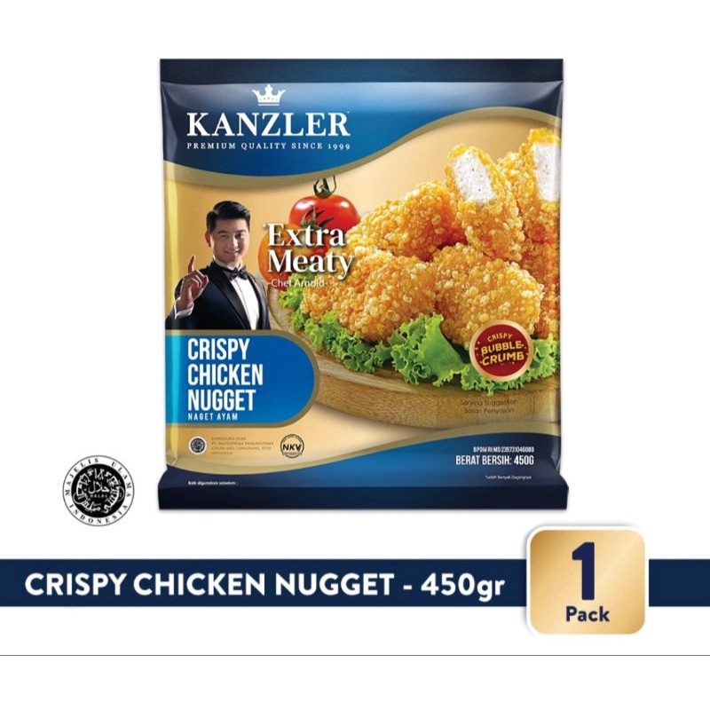 

Kanzler Crispy Chicken Nugget 450GR / Frozen Food