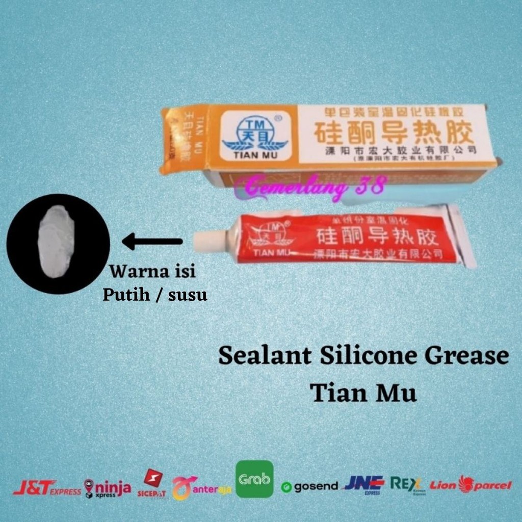 Thermal Glue / Heatsink Odol Coklat / Sealant Silicone Grease Tian Mu