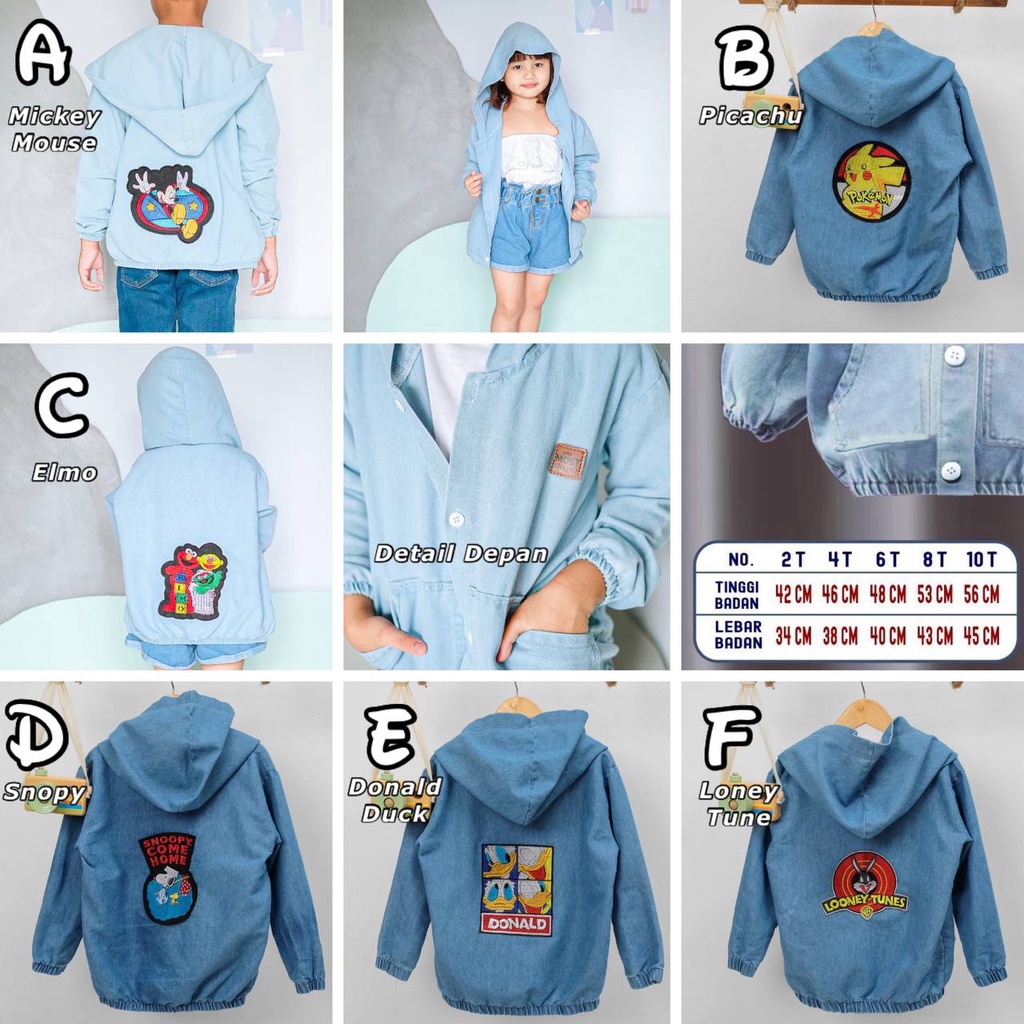 Hoodie Jeans Jacket Mostkids