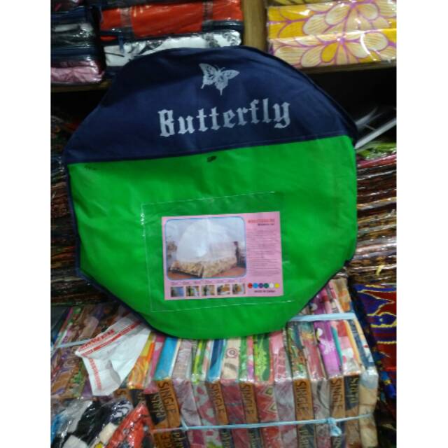 Kelambu lipat butterfly ukuran 180×200