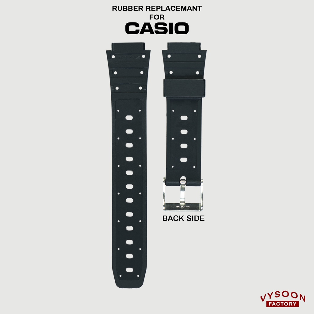 Tali Karet Rubber Strap Original Casio CPW-500H CPW 500H CPW500 MW240