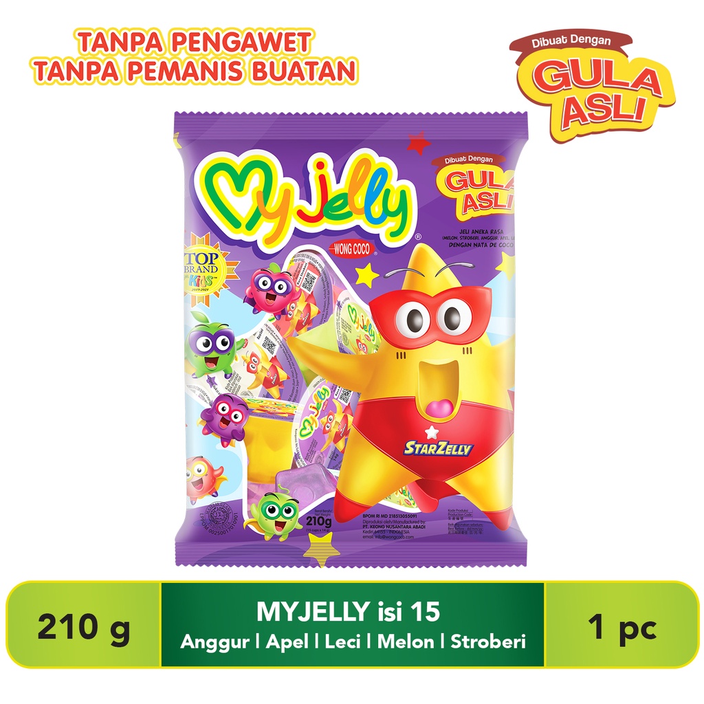 

Wong Coco My Jelly isi 15 cups