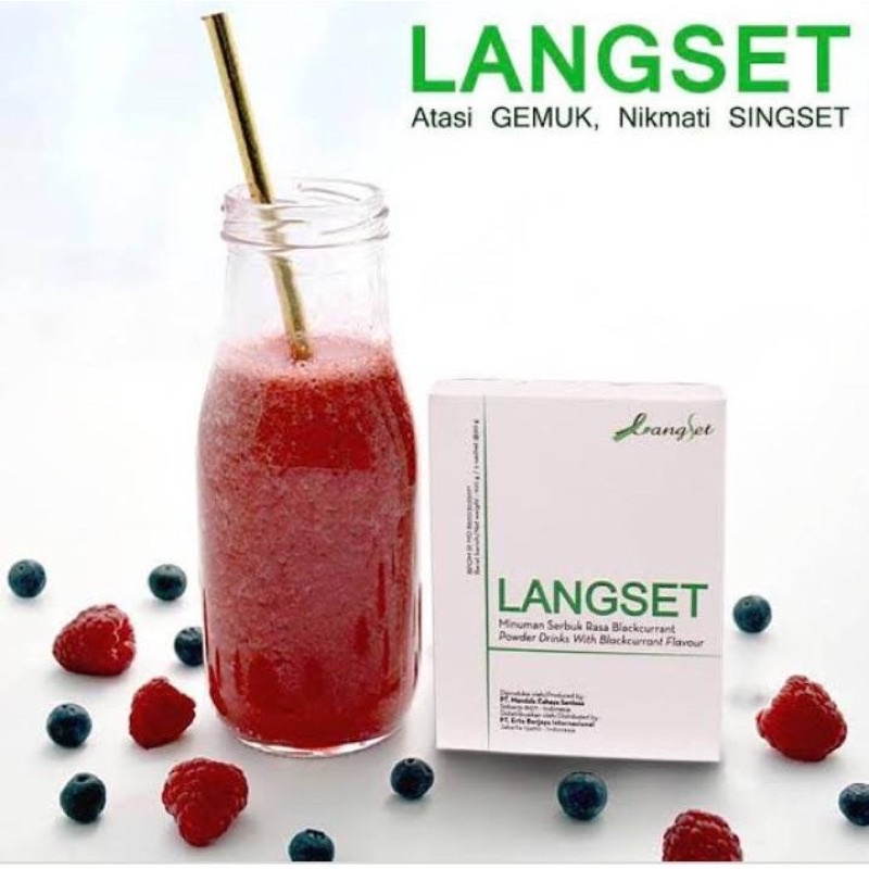 Langset Drink / Minuman Pelangsing