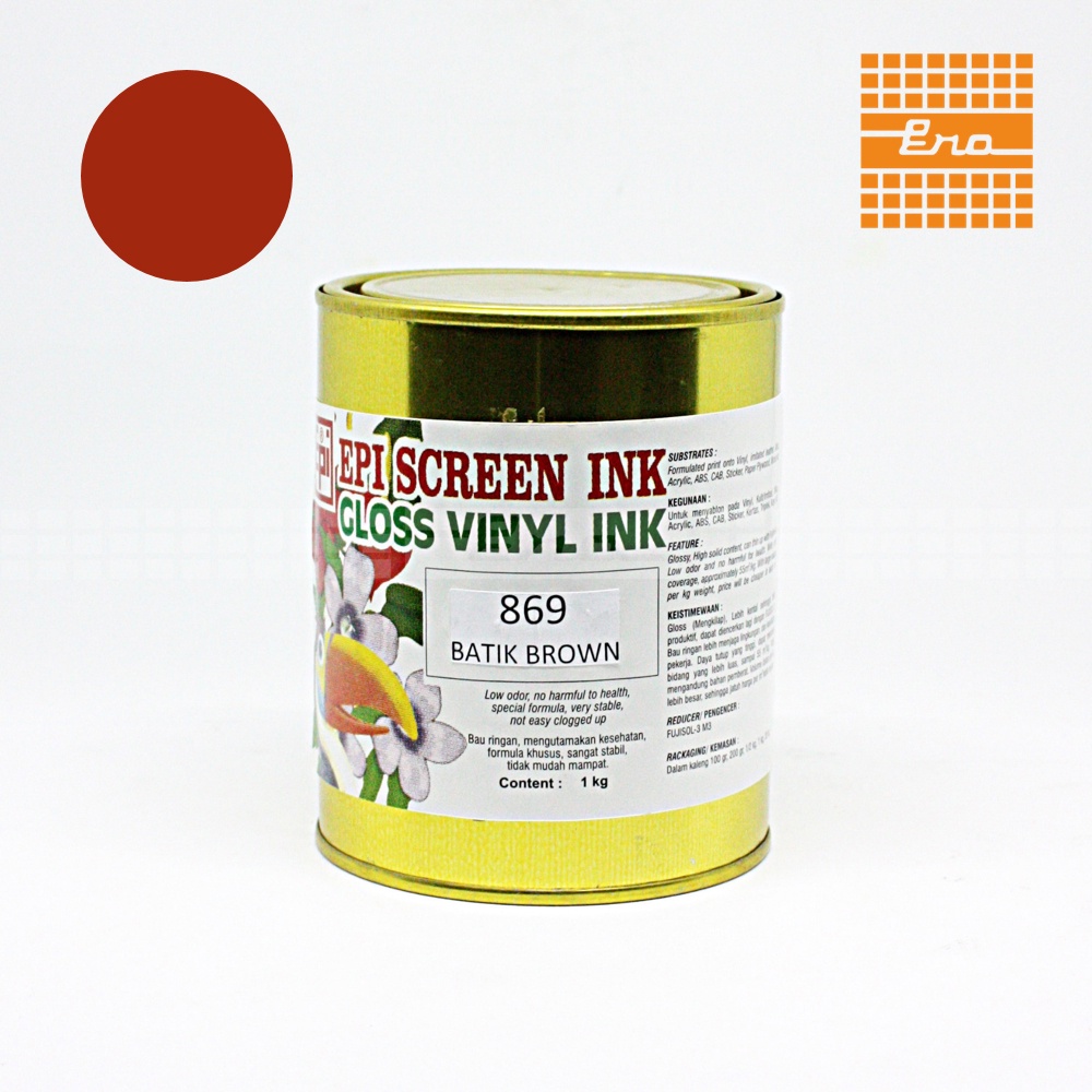 

TINTA MINYAK GLOSS VINYL 869 BATIK BROWN