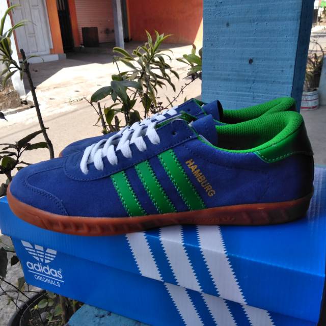adidas hamburg blue green