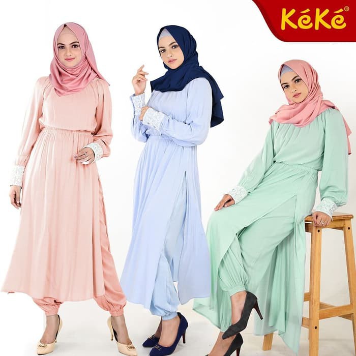 Gamis Setelan Keke - GC SR 17182
