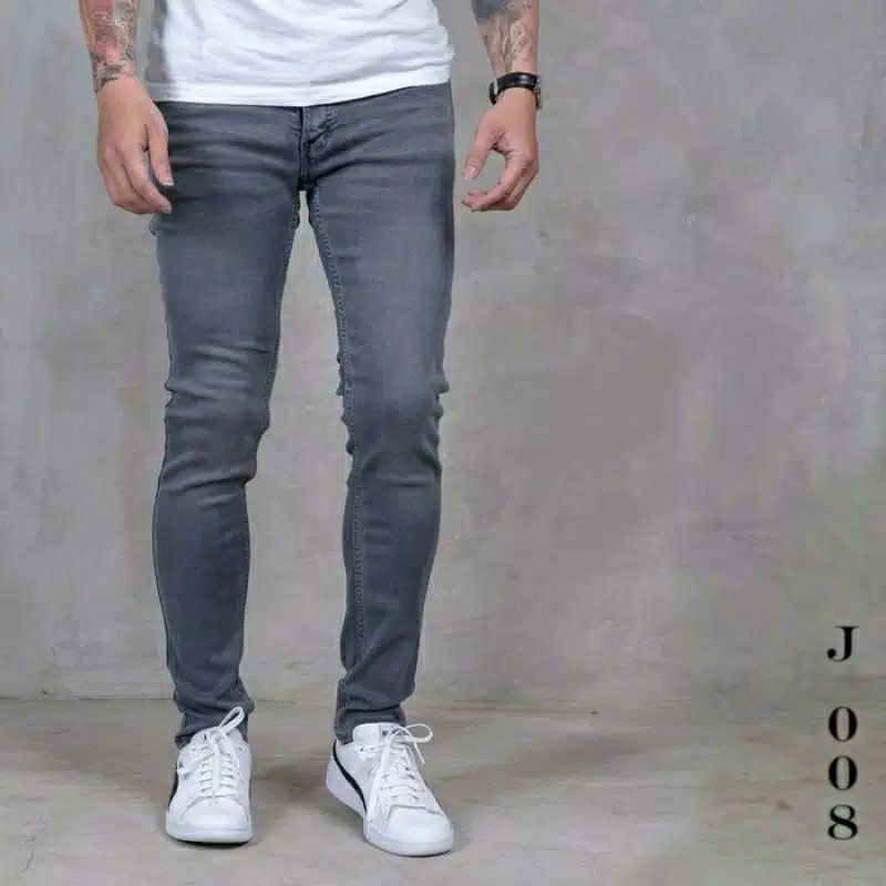 Celana Jeans pria Panjang Slimfit Stretch New Original Jeans Panjang Pria Skinny Semi Jeans Meral