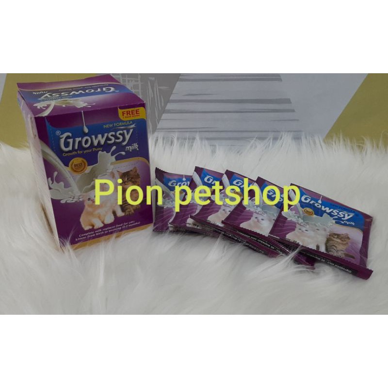 SUSU KUCING GROWSSY harga per SACHETAN