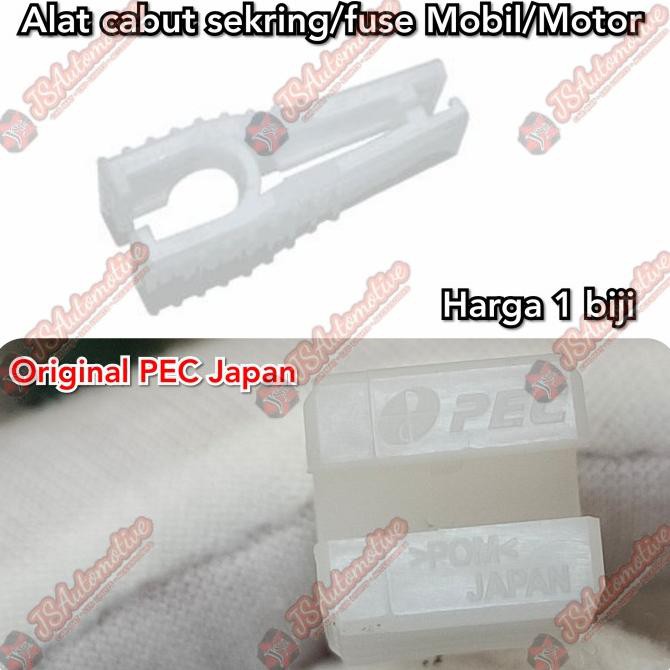 Alat Cabut Fuse/Sekring Fuse Puller Ori PEC Japan - Mobil/Motor PROMO MURMER