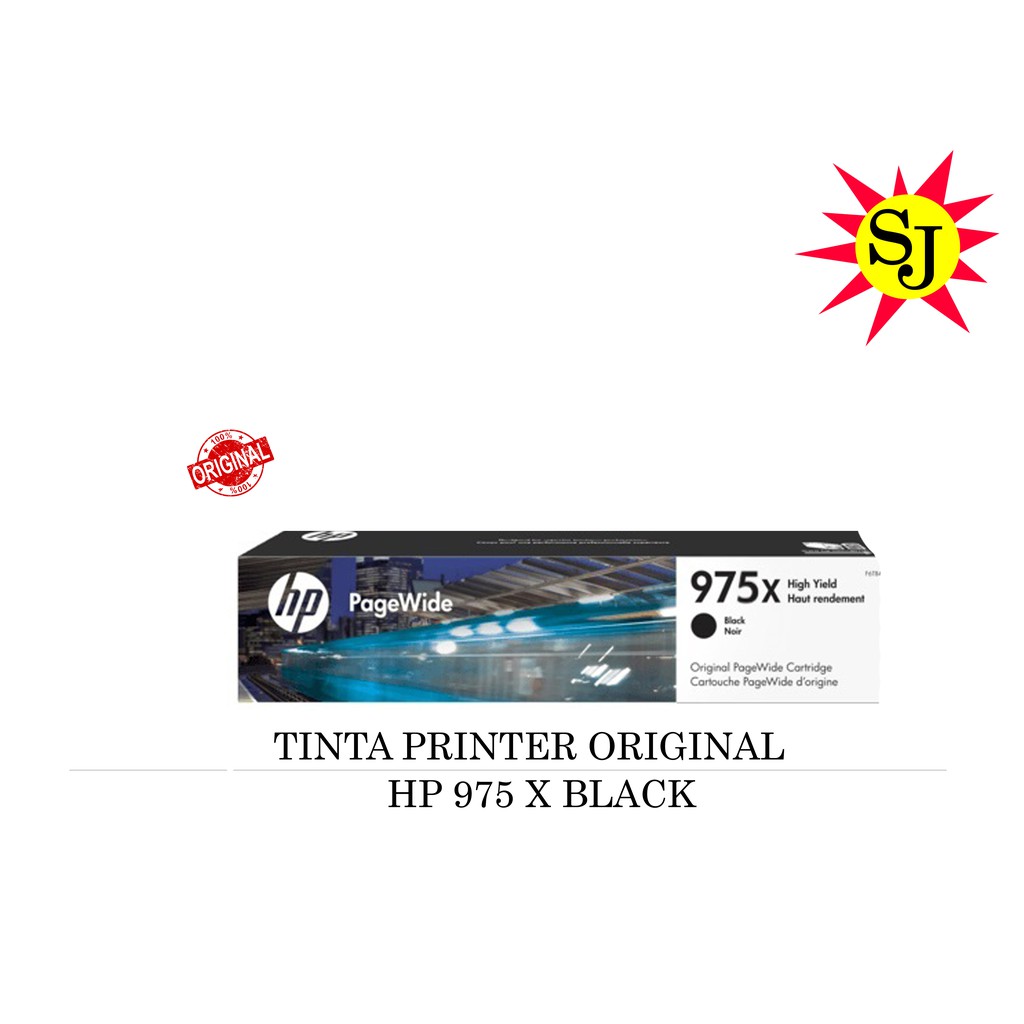 TINTA HP 975X BLACK ORIGINAL