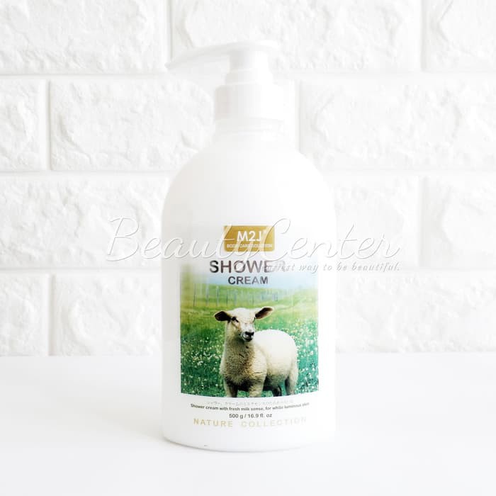 M2J Body Wash Goat Milk 500gr / M2J Shower Cream