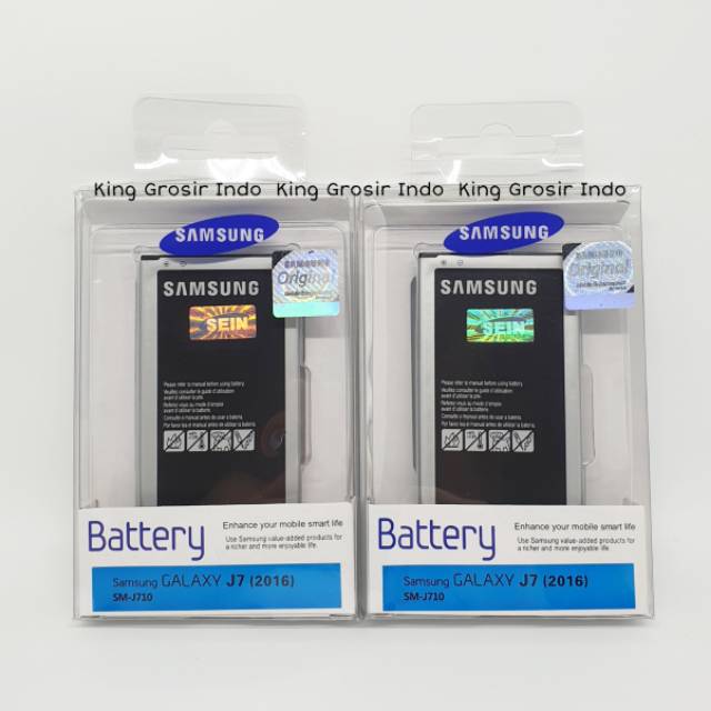 dc88 - Baterai Samsung Galaxy J710 J7 2016 Original SEIN 100% Battery Batere Batre J 710