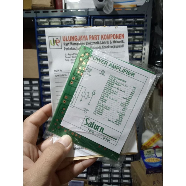 PCB power amplifier stereo 140watt kit layout PCB