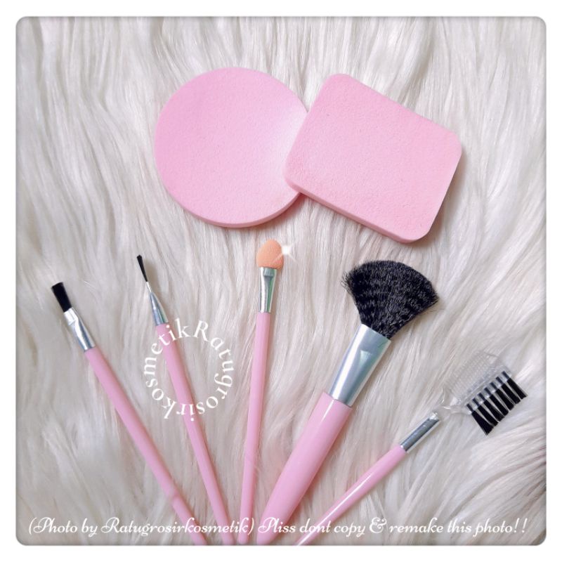 KUAS SPONS SET AOYADAN/SPONGE MAKE UP SET