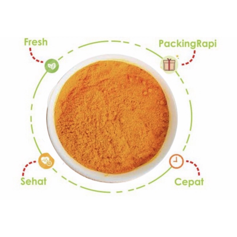 

500 gram kunyit bubuk/ kunir bubuk/ turmeric powder