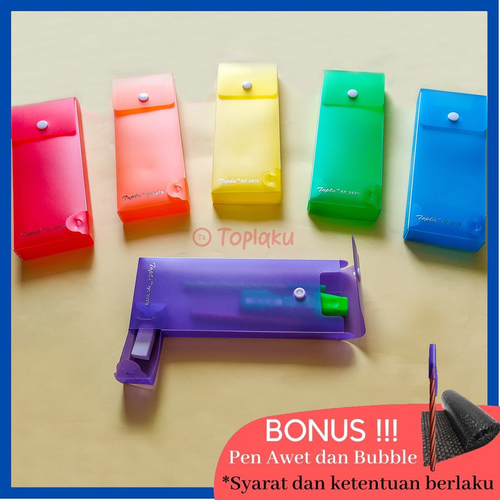 Kotak Pensil Lucu Anak Laki Laki Perempuan Case Large Capacity Sekolah Lucu Aesthetic Pensil Lucu