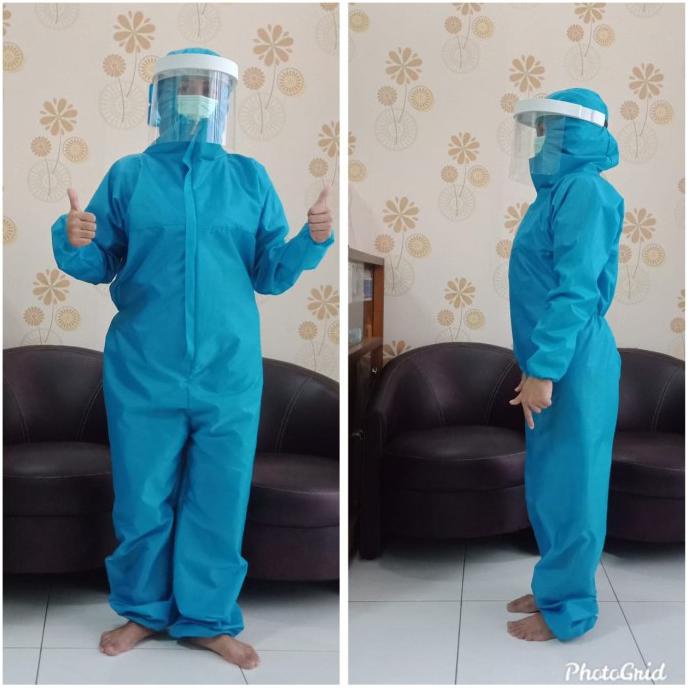 BAJU APD HAZMAT bahan parasut/bisa dicuci