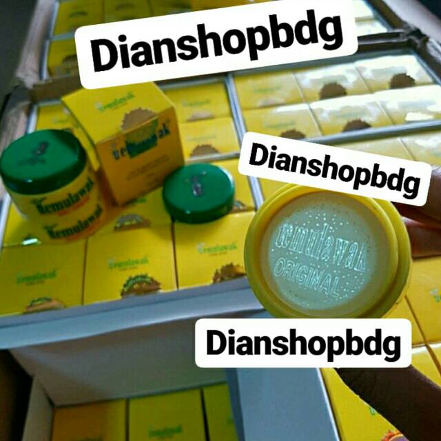 CREAM TEMULAWAK ORIGINAL EMBOSS TEMULAWAK