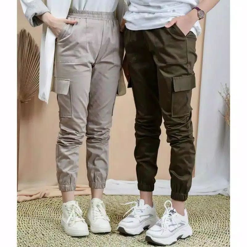 Jogger cargo / Celana Jogger / Jogger wanita / Baggypants cargo termurah