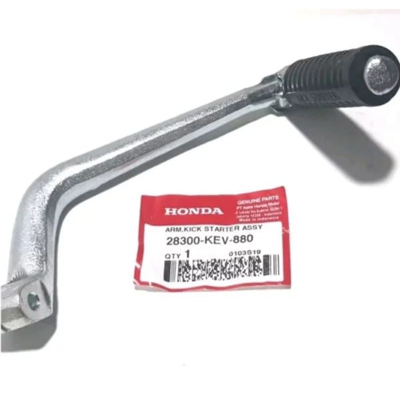 Pedal starter kick starter selah Honda Supra - Grand - Prima SILVER Original  28300-KEV-880