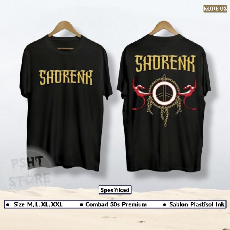 (Kode-02) Kaos Shorenk