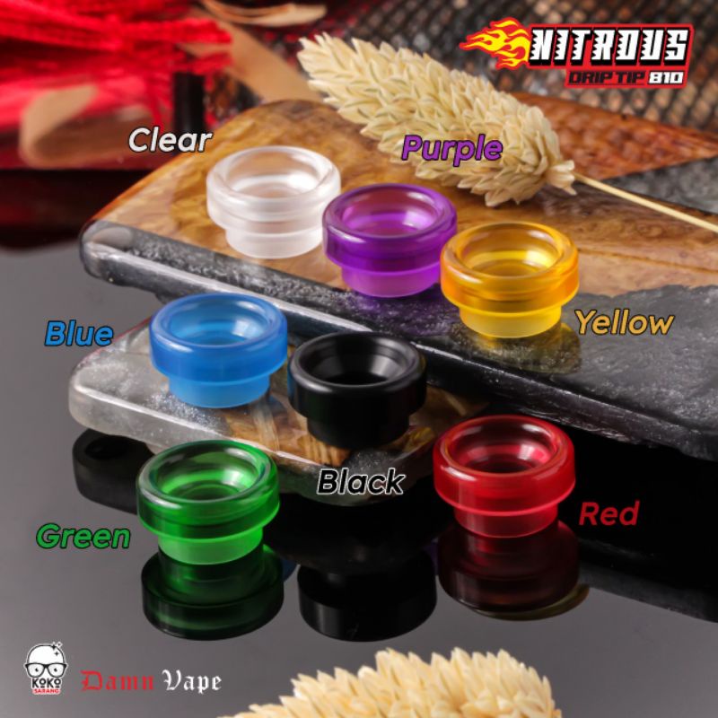 Jual Drip Tip Nitrous 810 Authentic Shopee Indonesia