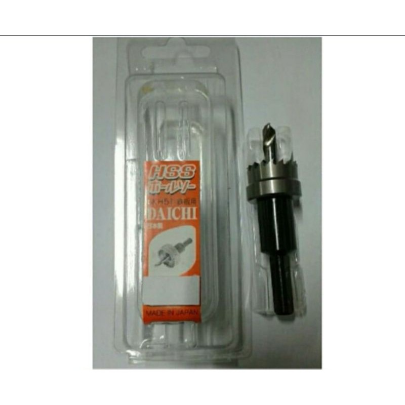 Mata Bor Besi Holesaw 40mm / Holesaw 40mm HSS merek DAICHI (Japan)