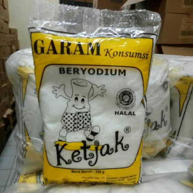 

Garam Ketjak 250 gram.